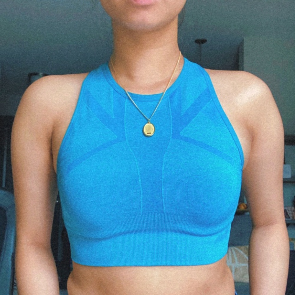 💙 AVIA Active Low Impact High Neck Sports Bra